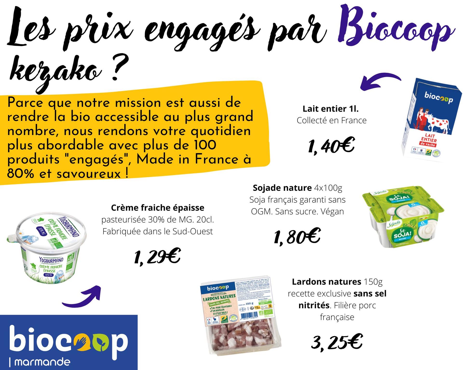 LES PRIX ENGAGES BIOCOOP